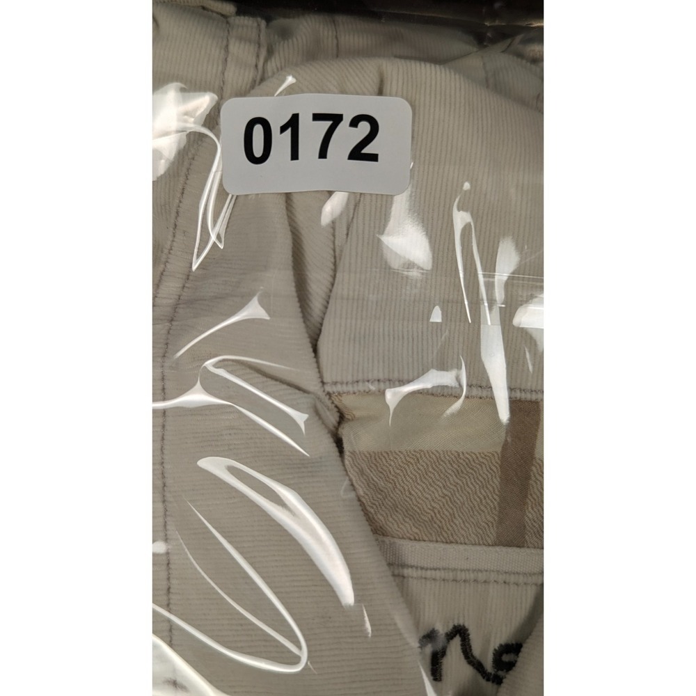 Nori Women's Corduroy Jacket Size S Ivory Cream Button Front Utility Jacket - Picture 11 of 11